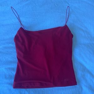 Leith | Red Crop Top